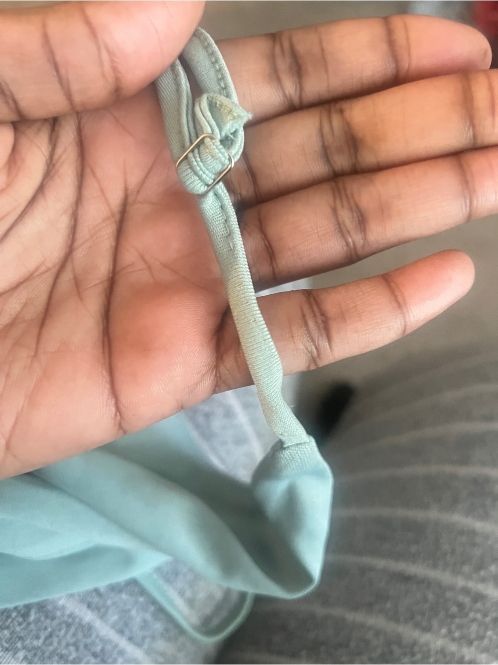 Mint Green Ruched Wrap Maxi Dress - Picture 9 of 14